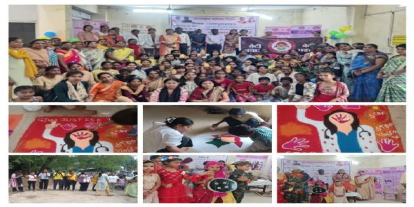 अंतरराष्ट्रीय बालिका दिवस पर रायगढ़ में “बेटी बचाओ-बेटी पढ़ाओ” योजना के तहत हुआ जागरूकता कार्यक्रम