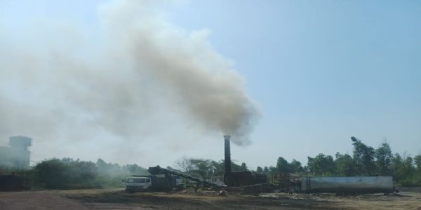 झज्जर अवैध रूप से चल रहे हॉट मिक्स प्लांट को किया सील