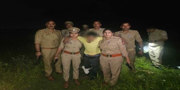 मुठभेड़ में नाबालिग से दुष्कर्म के प्रयास का आरोपी गिरफ्तार, गोली लगी