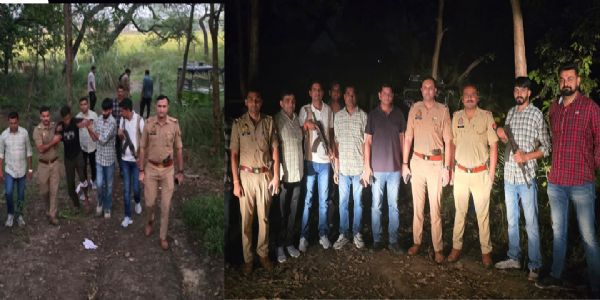 एसओजी और मगोर्रा पुलिस ने मुठभेड़ के बाद गिरफ्तार किए सात अंतर्राज्यीय बदमाश