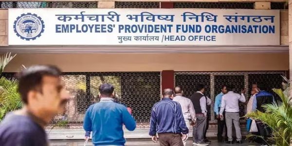 कर्मचारी भविष्य निधि संगठन के लोगो का प्रतीकात्‍मक चित्र