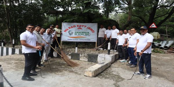 उमियाम झील को मिला नया रूप – ‘स्वच्छता ही सेवा’ अभियान के तहत बीआरओ ने चलाया सफाई अभियान
