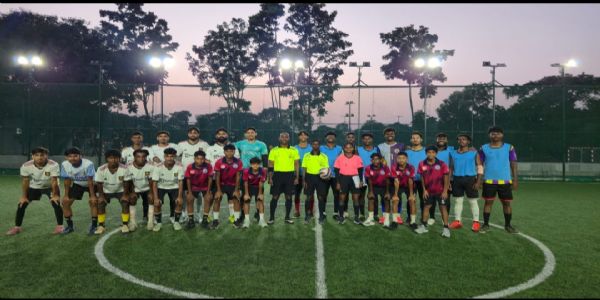 टाटा स्टील ने जे.आर.डी. टाटा स्पोर्ट्स कॉम्प्लेक्स में पहले 6-ए-साइड फुटसल टूर्नामेंट का आयोजन किया