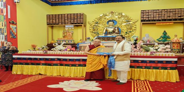 भगवान बुद्ध की करुणा और शांति की शिक्षाएं कर रही वैश्विक चुनौतियों का समाधान : केशव प्रसाद मौर्य