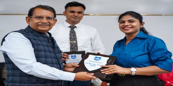 आईआईएम सिरमौर में वायुसेना अधिकारियों का सम्मान, छात्रों को दिया नेतृत्व व देशसेवा का संदेश