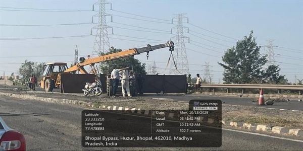 भोपाल ईस्टर्न बॉयपास पर सड़क धंसने की घटना में जांच समिति गठित, 7 दिन में प्रस्तुत करेगी रिपोर्ट