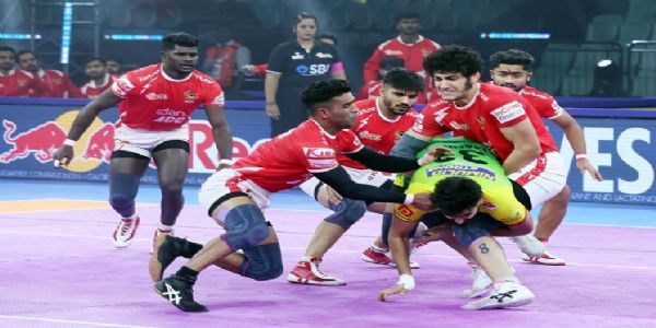पीकेएल-12 : गुजरात जायंट्स ने पटना पाइरेट्स को 40-32 से हराया, शादलू-हिमांशु की दमदार जोड़ी ने दिलाई पांचवीं जीत