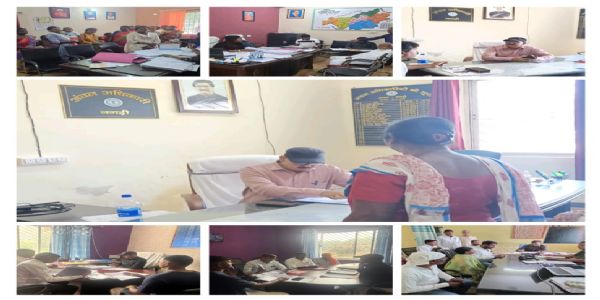 जनता दरबार में जमीन से जुडे फरियादियों की संख्‍या अधिक, कई मामलों का निपटारा