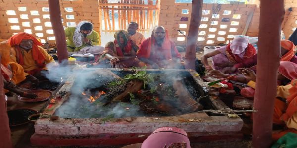 मठिया में रुद्र महायज्ञ और रामलीला मंचन से गूंजा भक्ति का स्वर