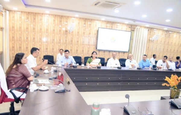 राष्ट्रीय पुस्तक महोत्सव की तैयारियों के दृष्टिगत एनबीटी अधिकारियों के साथ कुलपति ने की समीक्षा बैठक* राष्ट्रीय पुस्तक महोत्सव की तैयारियों के दृष्टिगत एनबीटी अधिकारियों के साथ कुलपति ने की समीक्षा बैठक*