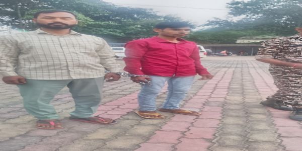 बलरामपुर : नौकरी का झांसा देकर युवती से किया दुष्कर्म, विजयनगर पुलिस ने दो आरोपिताें को किया गिरफ्तार