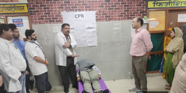 सीपीआर तकनीक से बचाई जा सकती हैं जिंदगियां : डॉ रोहित पाठक