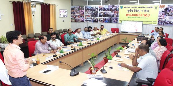 कृषि विज्ञान केंद्र में कार्यशाला का किया गया आयोजन