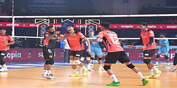 पीवीएल 2025 : युडी यामामोटो के शानदार प्रदर्शन से हैदराबाद ब्लैक हॉक्स की 3-1 से जीत