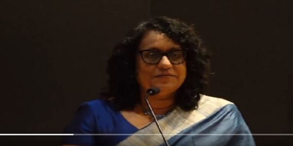 श्रीलंका की प्रधानमंत्री हरिनी अमरसूर्या का दिल्ली विश्वविद्यालय के हिंदू कॉलेज में हुआ स्वागत