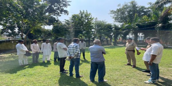 कोतवाली रानीपुर में करायी हिस्ट्रीशीटरों की परेड