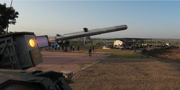 जोरावर टैंक से स्वदेशी एंटी टैंक गाइडेड मिसाइल नाग का परीक्षण