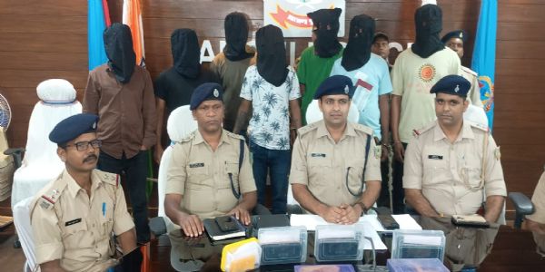 फायरिंग मामले में सात अपराधी गिरफ्तार