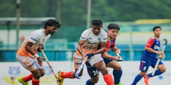 भारत और ऑस्ट्रेलिया के बीच के बीच मैच का दृश्य
