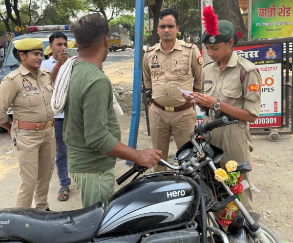 एक दिन की थाना प्रभारी