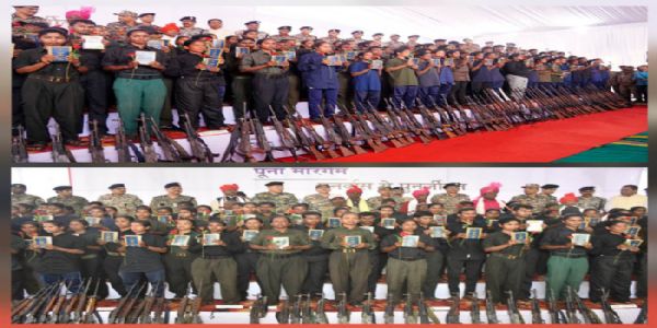 210 माओवादी कैडराें पर 9 करोड़ 18 लाख का घोषित था ईनाम