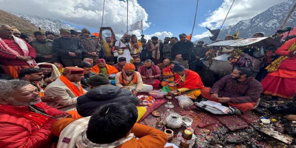 केदारनाथ धाम के क्षेत्र रक्षक भकुंट भैरवनाथ के कपाट बंद
