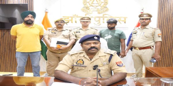 उड़ीसा से पंजाब जा रही 82 लाख रुपये कीमत के गांजे की खेप झांसी पुलिस ने पकड़ी