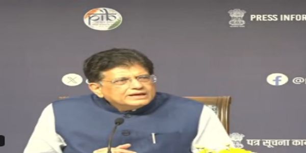 अमेरिका के साथ व्यापार वार्ता सौहार्दपूर्ण माहौल में आगे बढ़ रही : गोयल