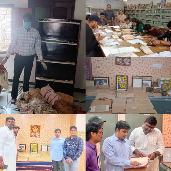 धन त्रयोदशी के अवसर पर प्राचीन आयुर्वेद पांडुलिपियों का पूजन व अध्ययन