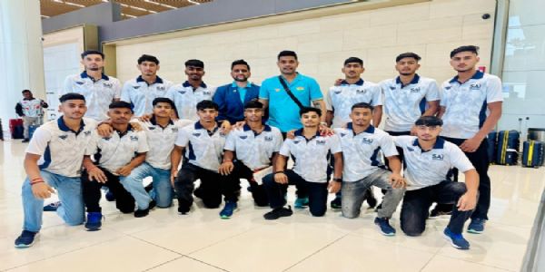 बहरीन में आगामी युवा एशियाई खेलों के लिए भारतीय कबड्डी टीम