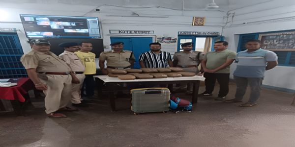 बालेश्वर स्टेशन पर आरपीएफ की बड़ी कार्रवाई, 15 किलो गांजा बरामद