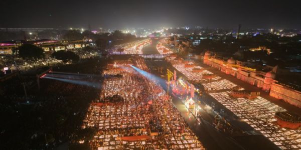 अयोध्या में वालंटियर्स बोले, हमारे आइकॉन हैं मुख्यमंत्री योगी