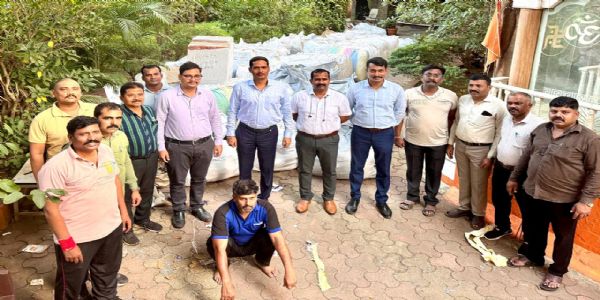 ठाणे पुलिस ने कल्याण में 87लाख का अवैध गुटखा पकड़ा, 1 गिरफ्तार