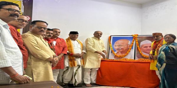 गांधी-शास्त्री जयंती पर भाजपा ने किया सेवा पखवाड़ा का समापन
