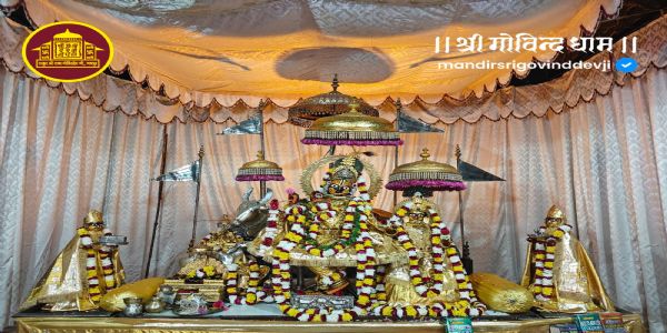 (अपडेट) गोविंददेवजी मंदिर में दीपावली पर उमड़ा श्रद्धालुओं का सैलाब