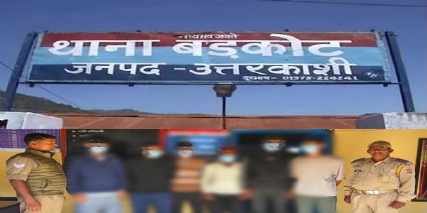 शराब पीकर उपद्रव मचाने वाले छह लोग गिरफ्तार