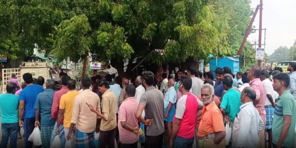 दिवाली से पहले नेल्लई में मांस की दुकानों पर भीड़ उमड़ी, मटन 1200 रुपये प्रति किलो बिका
