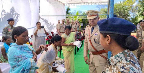 बलीदान हुए 8 जवान सहित 191 जवानों काे अर्पित की गई श्रद्धांजली