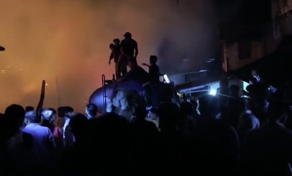 Arunachal- Over 20 shops gutted in fire at Khonsa