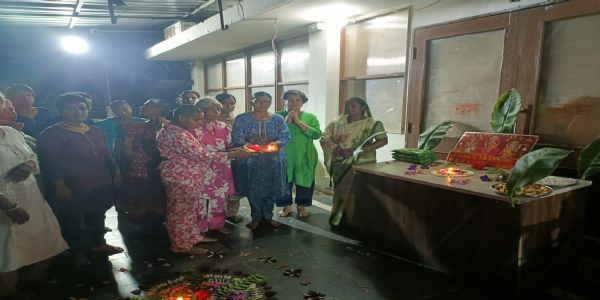 रायपुर : अपराजिता केंद्र में दीपावली का उत्सव - उत्साह और उमंग के साथ मनाया गया दीपों का पर्व