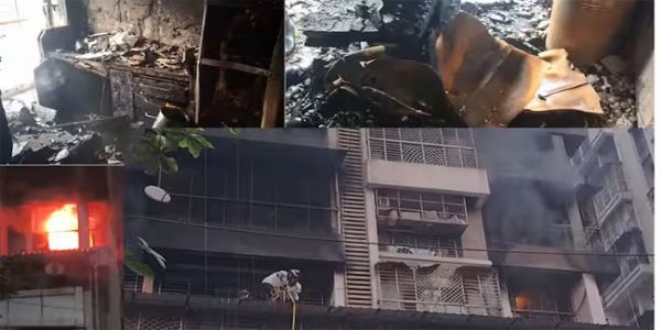 नवी मुंबई में आग लगने की दो अलग-अलग घटनाओं में 6 लोगों को मौत, 13 घायल