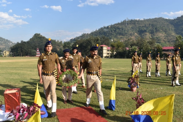 राष्ट्रीय पुलिस स्मृति दिवस पर देश सेवा में सर्वोच्च बलिदान देने वालों को श्रद्धांजलि अर्पित करते हुए।