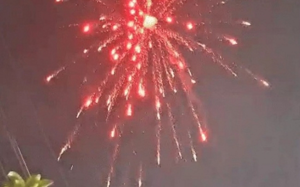 दीपावली पर आतिशबाजी