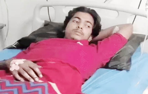 सोनीपत अस्पताल में उपचारधीन घयल विकास कुमार