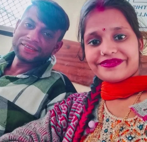 मृतक दंपत्ति।