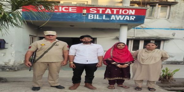 बिलावर पुलिस ने लापता लड़की को खोजकर उसके परिवार को सौंपा