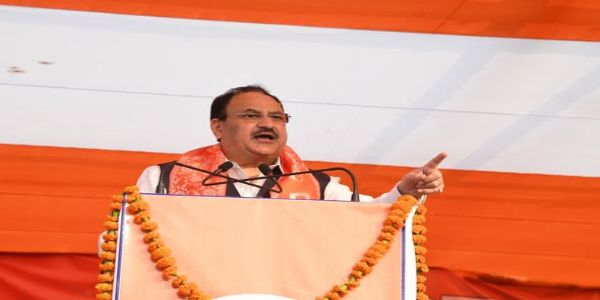 इस बार का चुनाव ‘विकास’ और ‘विनाश’ के बीच की लड़ाई है : जेपी नड्डा