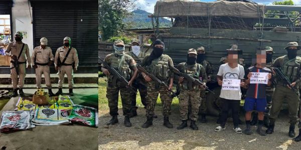 मणिपुर पुलिस ने दो नाबालिग उग्रवादियों को किया गिरफ्तार