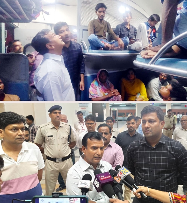 बीकानेर रेल मंडल ने त्यौहारी सीजन पर बीस दिनाें में 21 लाख यात्रियों को कराया आरामदायक सफर