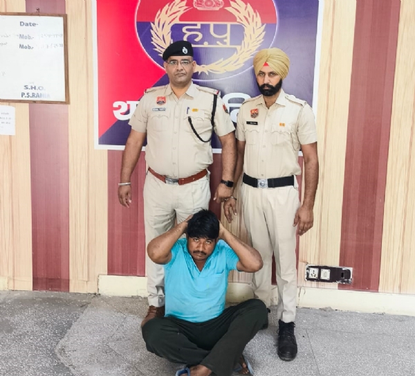 पकड़ा गया चूरापोस्त तस्कर। पकड़ा गया चूरापोस्त तस्कर।